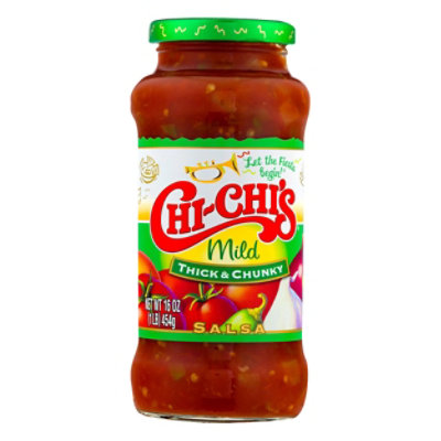 CHI-CHIS Salsa Thick & Chunky Mild Jar - 16 Oz - Image 1