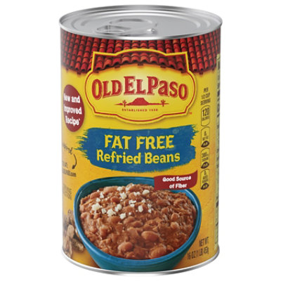 Old El Paso Beans Refried Fat Free Can - 16 Oz - Image 3