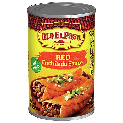 Old El Paso Sauce Enchilada Red Mild Can - 10 Oz