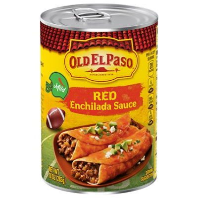 Old El Paso Sauce Enchilada Red Mild Can - 10 Oz