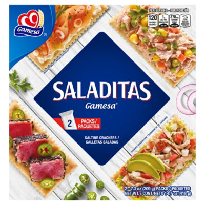 Gamesa Crackers Saladitas Saltine - 14.6 Oz - Image 3