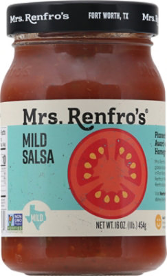 Mrs. Renfros Gourmet Salsa Mild Jar - 16 Oz - Image 2