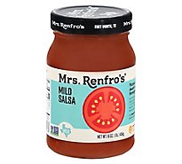 Mrs. Renfros Gourmet Salsa Mild Jar - 16 Oz