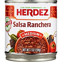 Herdez Salsa Ranchera Medium Can - 7 Oz - Image 2