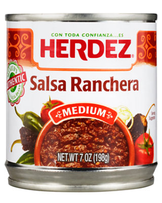 Herdez Salsa Ranchera Medium Can - 7 Oz