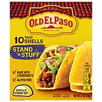 Old El Paso Taco Shells Stand N Stuff Box 10 Count - 4.7 Oz - Image 3