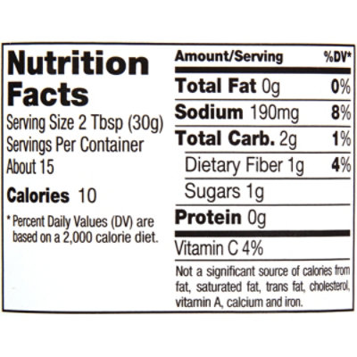 La Victoria Salsa Thick N Chunky Medium Jar - 16 Oz - Image 2