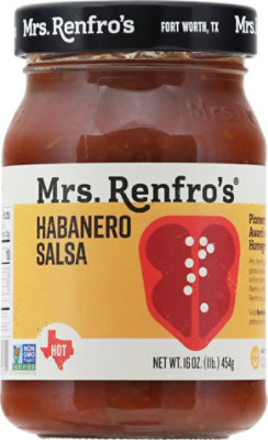Mrs. Renfros Gourmet Salsa Hot - 16 Oz