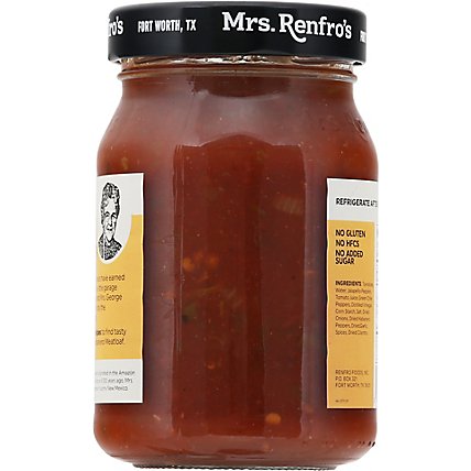 Mrs. Renfros Gourmet Salsa Hot - 16 Oz - Image 6