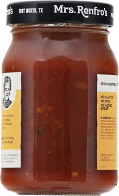 Mrs. Renfros Gourmet Salsa Hot - 16 Oz - Image 6