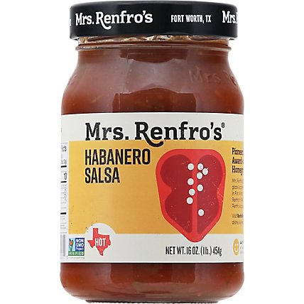 Mrs. Renfros Gourmet Salsa Hot - 16 Oz - Image 2