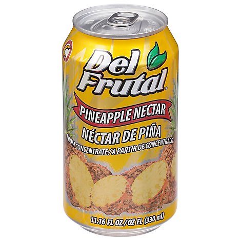 Del Frutal Juice Nectar Pineapple Can - 11.5 Fl. Oz.