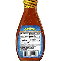 Ortega Taco Sauce Thick & Smooth Original Medium Bottle - 8 Oz - Image 3