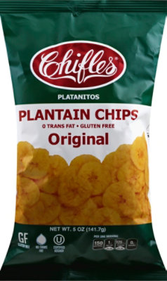 Chifles Chips Plantain Original Bag - 5 Oz - Image 1