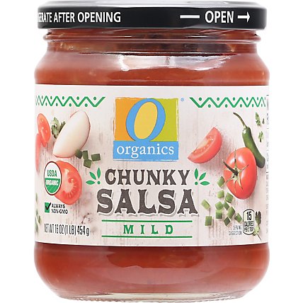 O Organics Organic Salsa Mild Jar - 16 Oz - Image 2