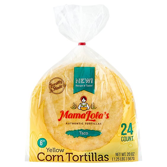 Mama Lolas Regular Corn Tortillas - 45 Oz