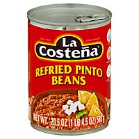 La Costena Beans Refried Pinto Can - 20.5 Oz - Image 1