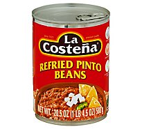 La Costena Beans Refried Pinto Can - 20.5 Oz