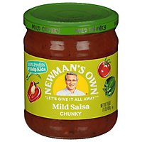 Newmans Own Salsa Mild Chunky Jar - 16 Oz - Image 2