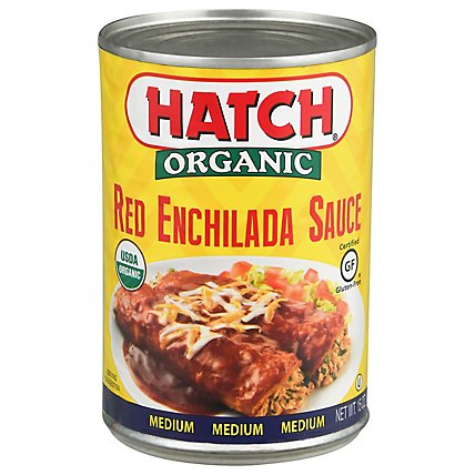 HATCH Sauce Enchilada Gluten Free Red Medium Can - 15 Oz - Image 1