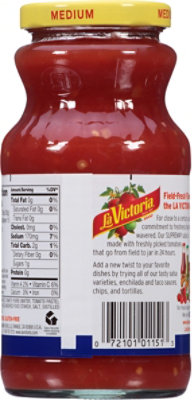 La Victoria Salsa Suprema Medium Jar - 16 Oz - Image 6