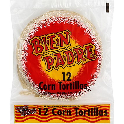 Bien Padre Tortillas Corn Pack 12 Count - 11 Oz - Image 2