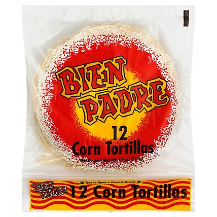 Bien Padre Tortillas Corn Pack 12 Count - 11 Oz - Image 1