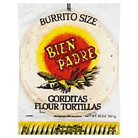 Bien Padre Tortillas Flour Burrito Size Pack 8 Count - 20 Oz - Image 1