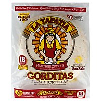 La Tapatia Tortillas Flour Gorditas Soft Taco Size 18 Count - 32 Oz - Image 1