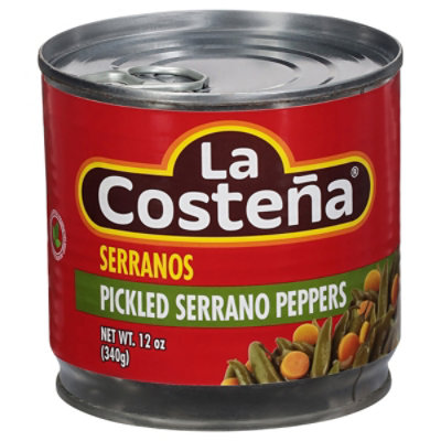 La Costena Serranos Can - 12 Oz - Image 3