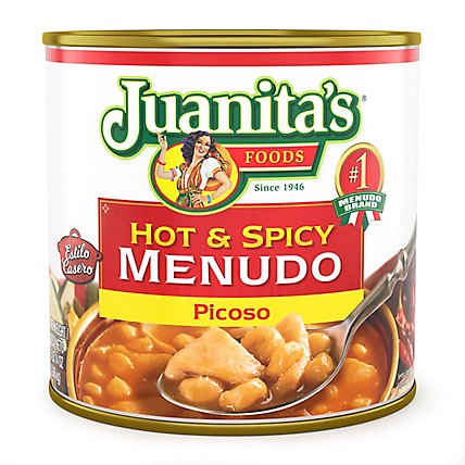 Juanitas Menudo Hot & Spicy Can - 94 Oz - Image 2