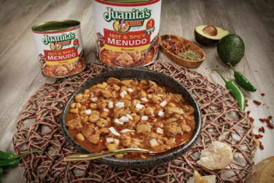 Juanitas Menudo Hot & Spicy Can - 94 Oz - Image 2