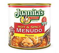 Juanitas Foods Estilo Casero Menudo Hot & Spicy Can - 6 Oz