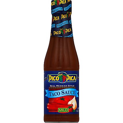 Pico Pica Sauce Taco Mild Bottle - 7 Oz - Image 2