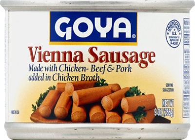 Goya Vienna Sausage Chicken Can - 9 Oz - Image 2