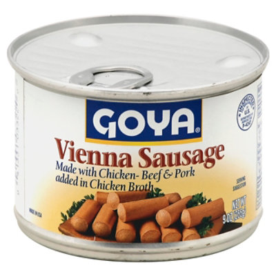 Goya Vienna Sausage Chicken Can - 9 Oz - Image 1