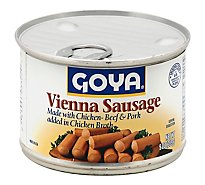Goya Vienna Sausage Chicken Can - 9 Oz