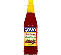 Goya Sauce Hot Salsa Picante Bottle - 6 Fl. Oz.