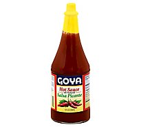Goya Sauce Hot Salsa Picante Bottle - 12 Fl. Oz.