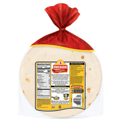 Mission Super Soft Flour Tortillas Fajita Size - 20 Count - Image 2