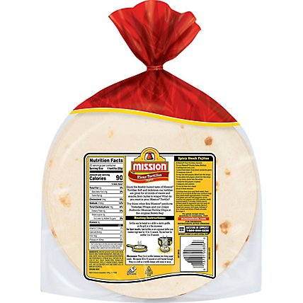 Mission Tortillas Flour Fajita Super Soft Bag 20 Count - 23 Oz - Image 5
