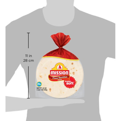 Mission Super Soft Flour Tortillas Fajita Size - 20 Count - Image 5
