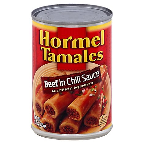 Hormel Tamales Beef in Chili Sauce - 15 Oz