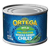 Ortega Green Chiles Whole Fire Roasted Mild Can - 4 Oz - Image 3