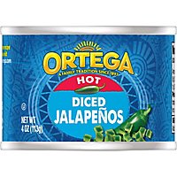 Ortega Jalapenos Diced Hot Can - 4 Oz - Image 2
