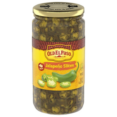 Old El Paso Jalapeno Slices Pickled Jar - 12 Oz