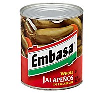 Embasa Jalapenos Whole in Escabeche Can - 26 Oz