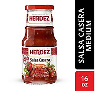 Herdez Salsa Casera Medium Jar - 16 Oz