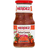 Herdez Salsa Casera Hot Jar - 16 Oz - Image 2