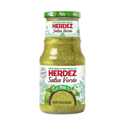 Herdez Salsa Verde Jar - 16 Oz